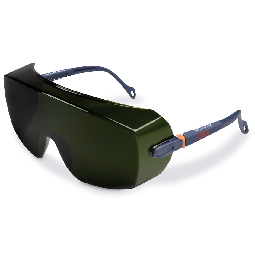 Cubregafas de seguridad con ocular verde especial soldadura 3M 2805 - Referencia 2805